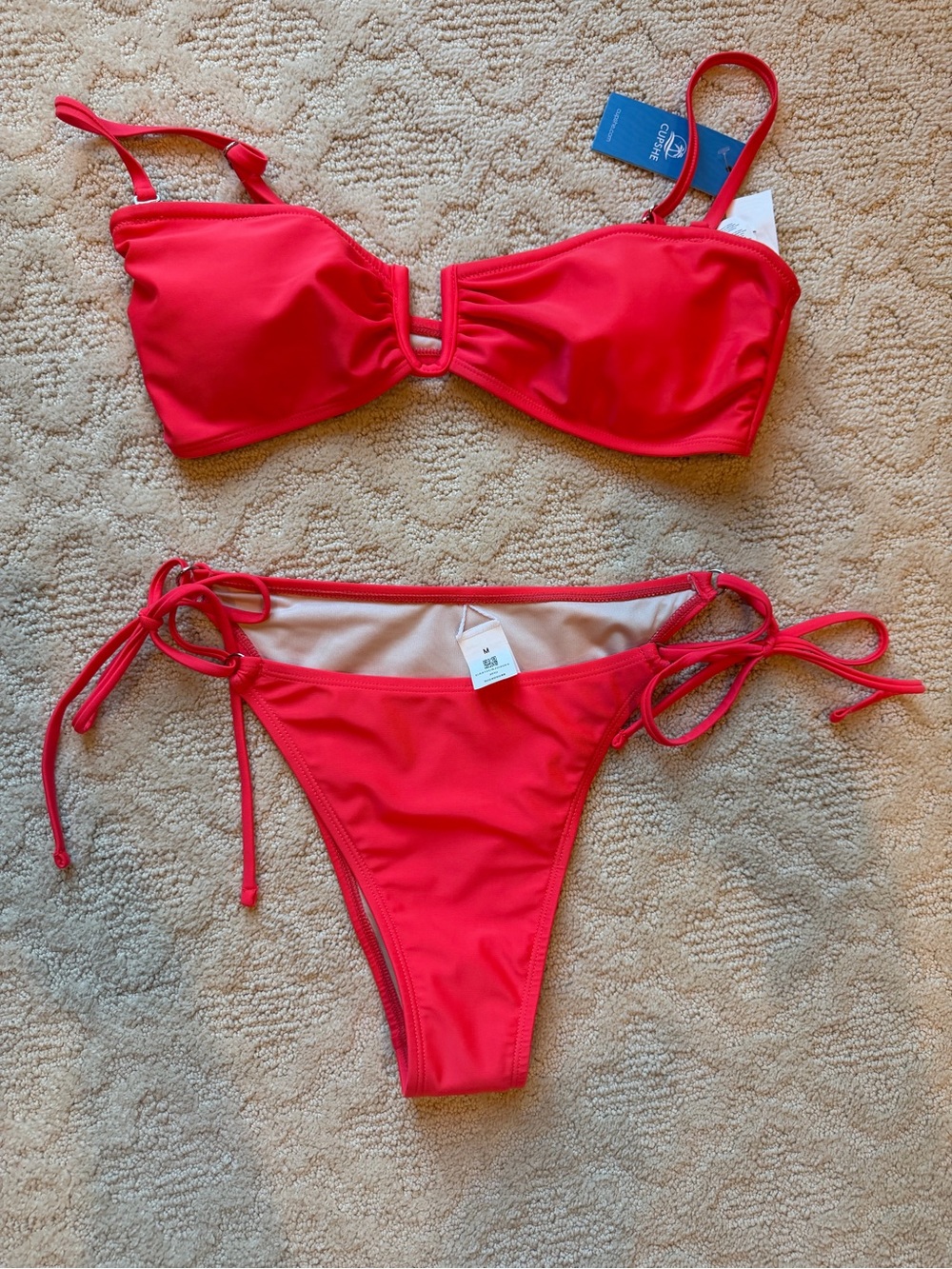 Cupshe Blue Logo Swimwear Tag